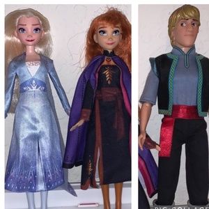 ❄️Frozen Bundle of 3 —( Elsa,  Ana & Crysta)